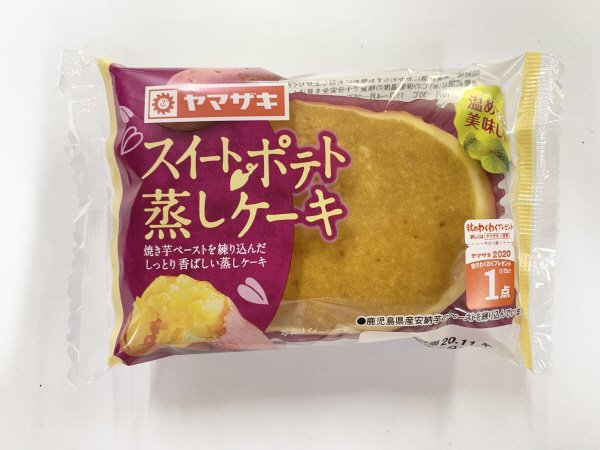 スイートポテト蒸しケーキ