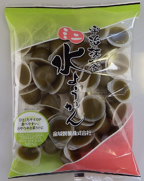 宇治抹茶ミニ水ようかん