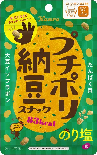 プチポリ納豆スナックのり塩味