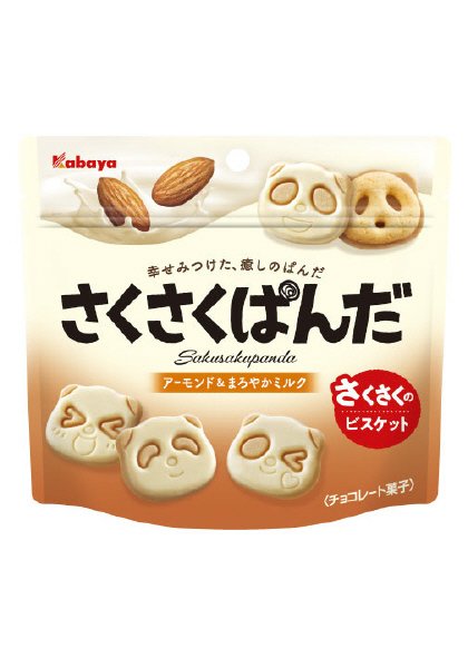 さくさくぱんだ　アーモンド＆まろやかミルク