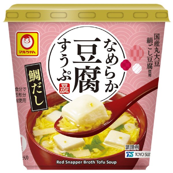 なめらか豆腐すうぷ　鯛だし