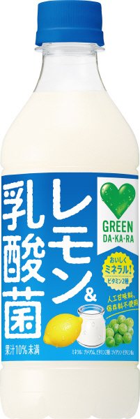 サントリー ＧＲＥＥＮ ＤＡ・ＫＡ・ＲＡ レモン＆乳酸菌 ４３０ｍｌペット