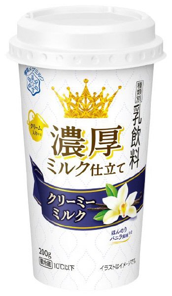 濃厚ミルク仕立て クリーミーミルク