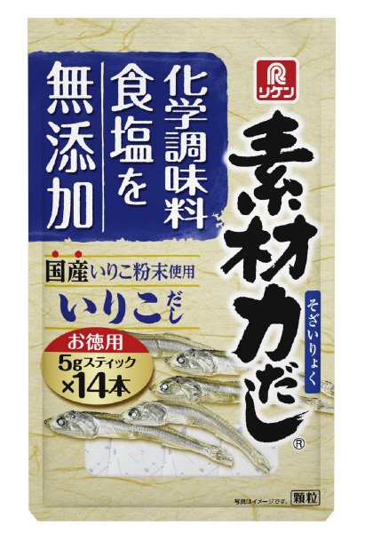 素材力だし　いりこだし　お徳用