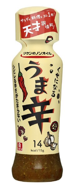 リケンのノンオイル　くせになるうま辛