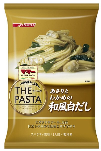 21春　マ・マーＴＨＥ　ＰＡＳＴＡ　あさりとわかめの和風白だし