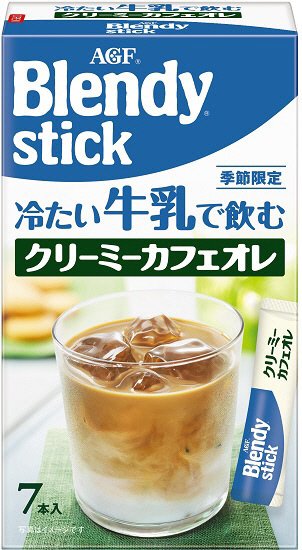 「ブレンディ」スティック　冷たい牛乳で飲む クリーミーカフェオレ7本