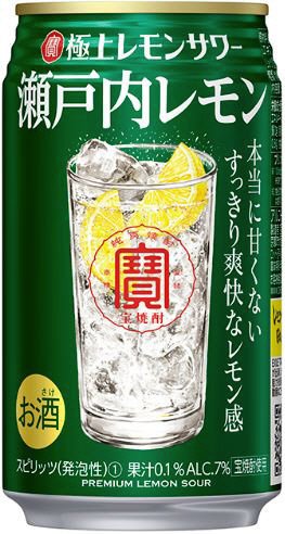 寶「極上レモンサワー」＜瀬戸内レモン＞３５０ＭＬ・ケース