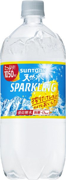 サントリー天然水スパークリングレモン １０５０ｍｌペット