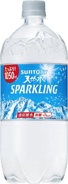 サントリー天然水スパークリング １０５０ｍｌペット