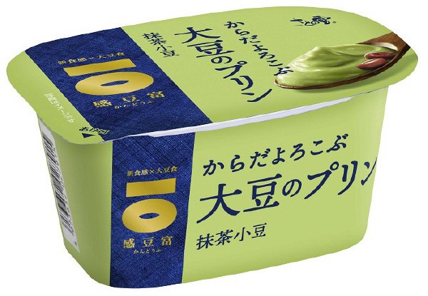 感豆富　大豆のプリン　抹茶小豆