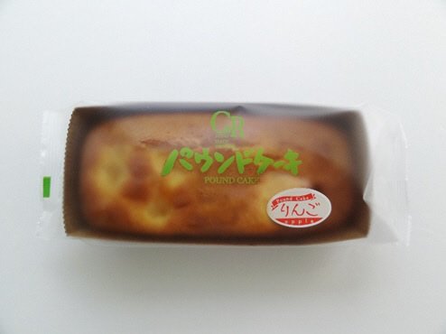 パウンドケーキ　りんご