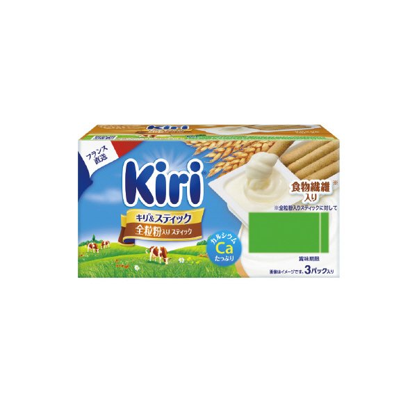 キリ＆スティック３Ｐ　全粒粉入りスティック