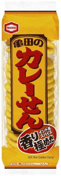 １８枚亀田のカレーせん