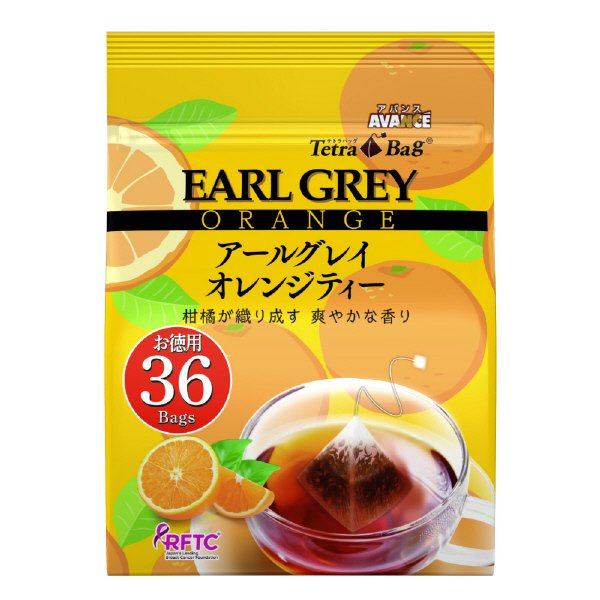 テトラバッグ　アールグレイオレンジ３６Ｐ