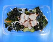 道産タコとわかめの酢の物