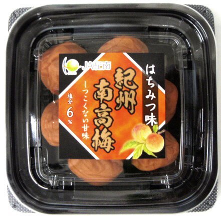 紀州南高梅　はちみつ味塩分6％