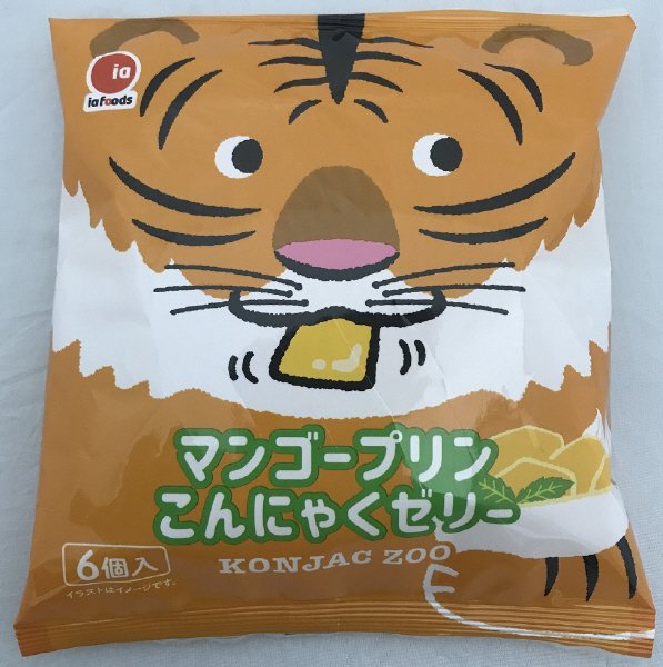 こんにゃくゼリー　マンゴープリン