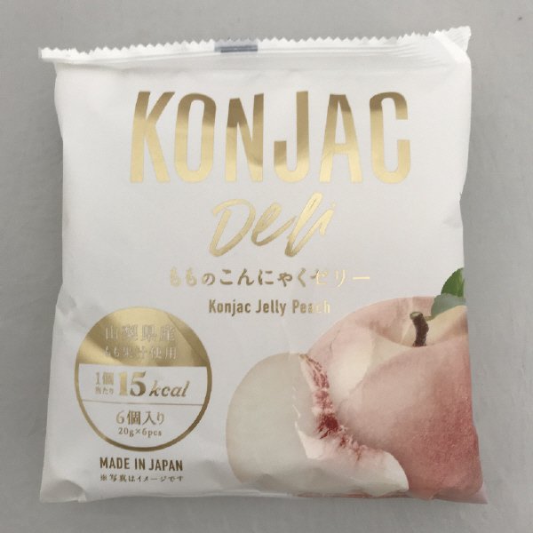 Ｋｏｎｊａｃ　Ｄｅｌｉ　もものこんにゃくゼリー