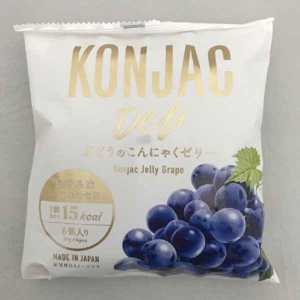 Ｋｏｎｊａｃ　Ｄｅｌｉ　ぶどうのこんにゃくゼリー