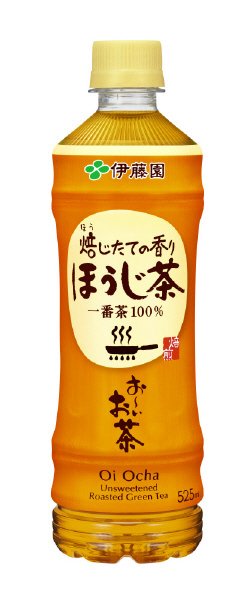 お～いお茶　ほうじ茶525ｍｌ（ケース）