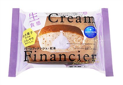 クリームフィナンシェ・紅茶