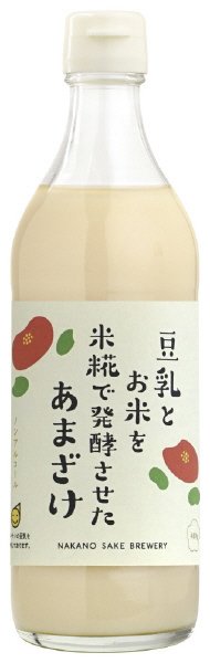 豆乳とお米を米糀で発酵させたあまざけ