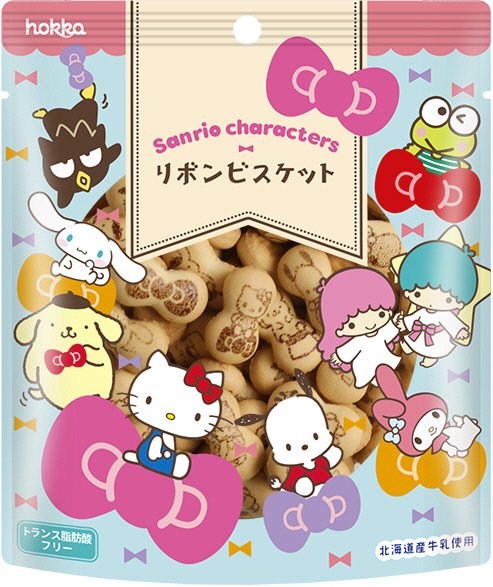 50g サンリオキャラクターズ リボンビスケット