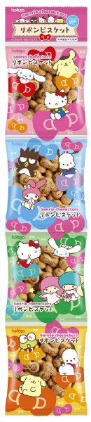 サンリオキャラクターズリボンビスケット４パック