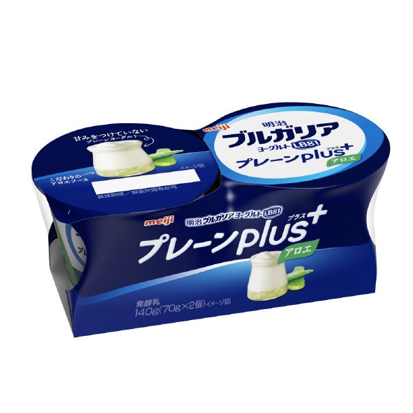 明治ブルガリアヨーグルトＬＢ８１プレーンｐｌｕｓアロエ