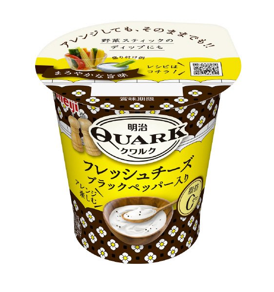 明治ＱＵＡＲＫフレッシュチーズブラックペッパー入り