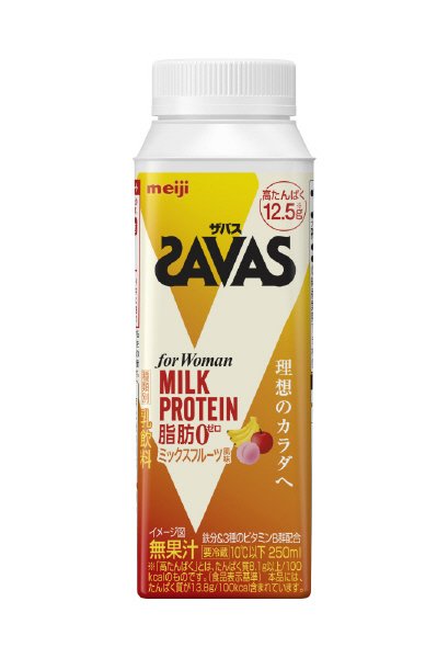 ザバスｆｏｒＷｏｍａｎＭＩＬＫＰＲＯＴＥＩＮ脂肪０ミックスフルーツ風味