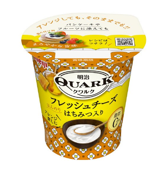 明治ＱＵＡＲＫフレッシュチーズはちみつ入り