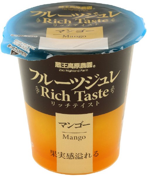 フルーツジュレリッチテイスト　マンゴー