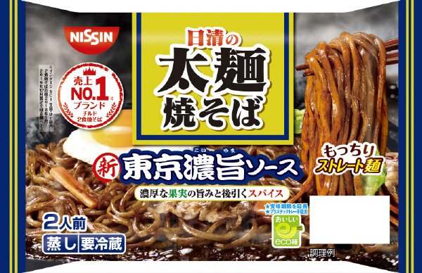 日清の太麺焼そば　新東京　濃旨ソース　２人前