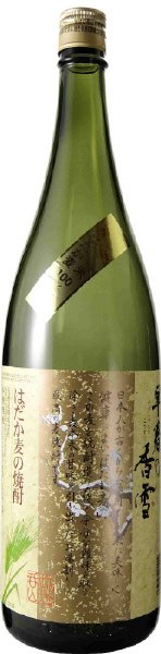はだか麦焼酎　早春乃香雪　２５度１８００ｍｌ