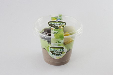 西尾の抹茶パフェ