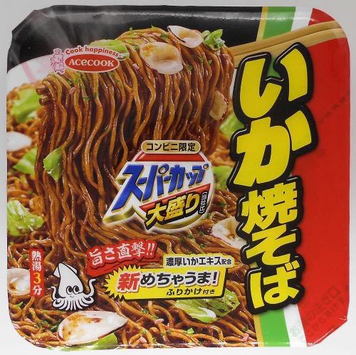 （コンビニ限定）スーパーカップ大盛り　いか焼そば