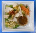 濃厚ごまだれで食べる棒棒鶏サラダ