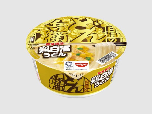 日清のどん兵衛　黄金鶏油　鶏白湯うどん