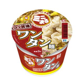ミニまる　コク醤油ワンタン麺