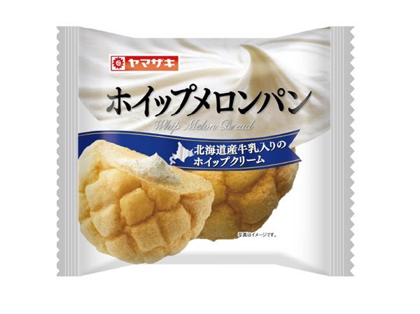 ホイップメロンパン