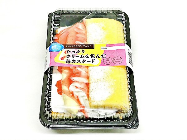 たっぷりクリームを包んだ苺カスタード
