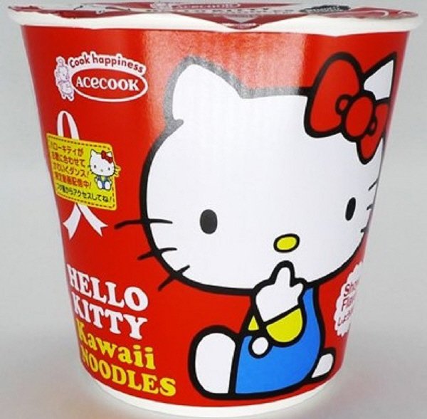 ハローキティＫａｗａｉｉヌードル　しょうゆ味
