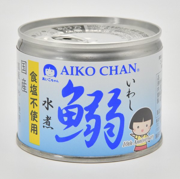 あいこちゃん鰯水煮　食塩不使用