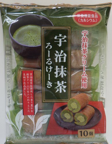 宇治抹茶ろーるけーき