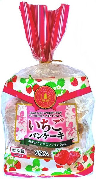いちごパンケーキ