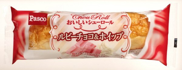 おいしいシューロールルビーチョコ＆ホイップ