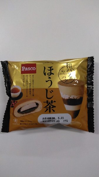 和パフェパン　ほうじ茶