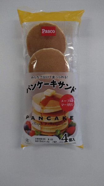 パンケーキサンド　メープル＆マーガリン　４個入